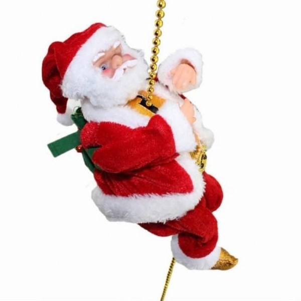 Deda Mraz Koji Peva i Penje se uz Konopac