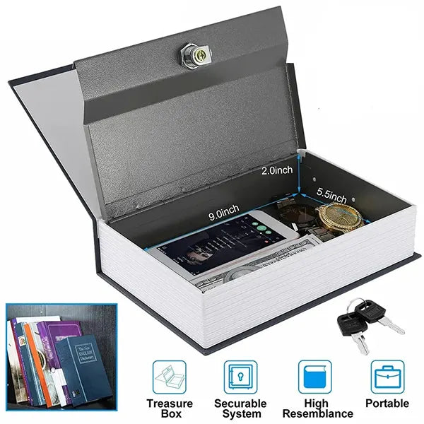 Pametni Sef u Obliku Knjige