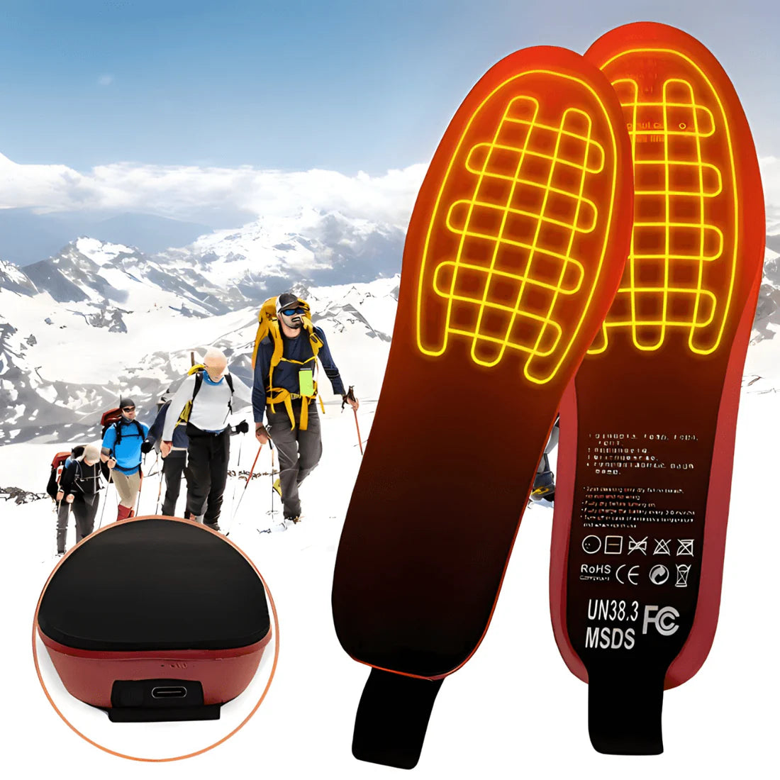 Ulošci sa Grejačima za Obuću + GRATIS PowerBank