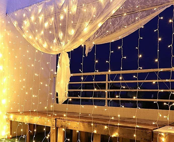 Novogodišnja LED Svetla za Zavesu 3 x 3m