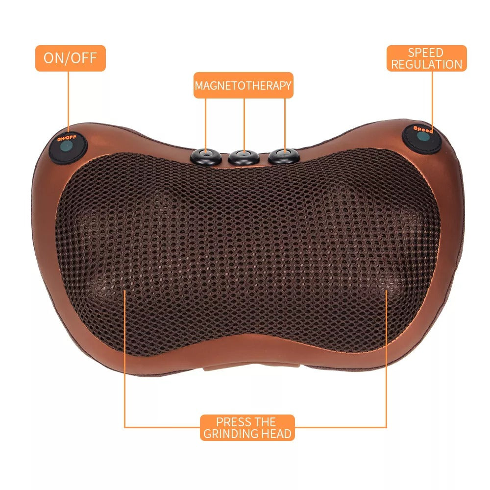 SHIATSU Jastuk - Prenosivi Masažer